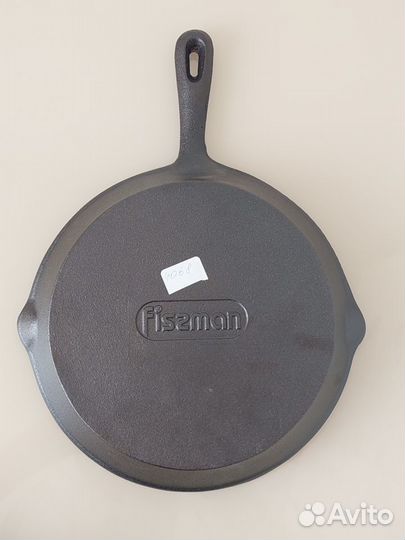 Чугунная сковорода-гриль Fissman Grill Pan 26х5 см