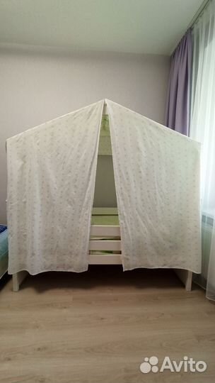 Балдахин на кроватку домик