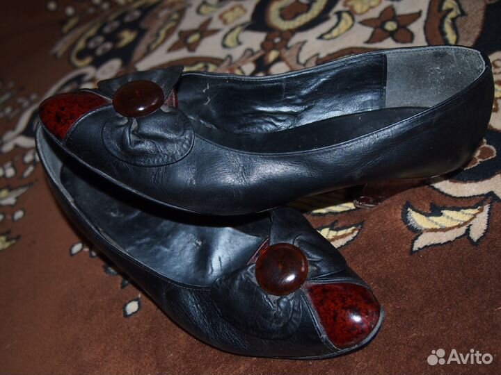 Женские туфли Австрия, нат кожа и лаковая