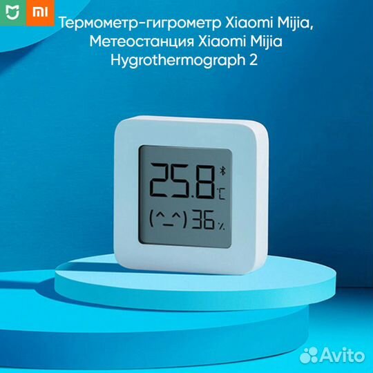 Метеостанция Xiaomi Mijia Термометр-гигрометр 2(ly