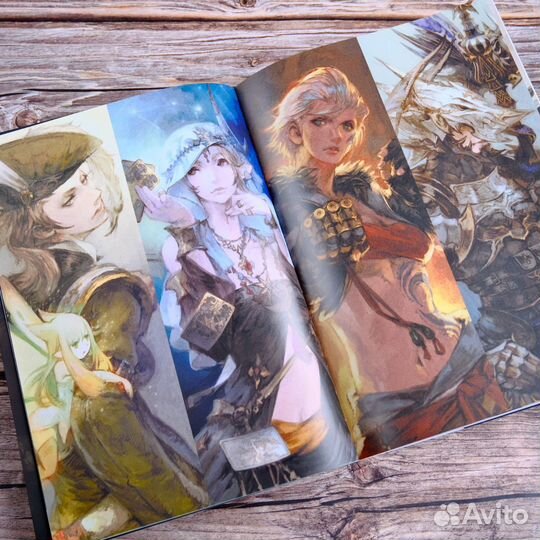 Final Fantasy XIV Stormblood, книга на английском