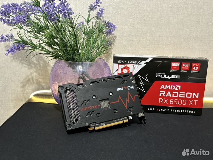 Видеокарта Sapphire AMD Radeon RX 6500 XT pulse OC