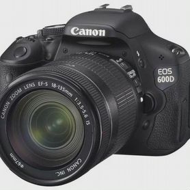 Продам фотоаппарат EOS Canon 600D Kit + 18-135 mm