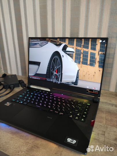 Asus Rog strix scar g533 RTX3070/R9/RAM32/SSD1TB