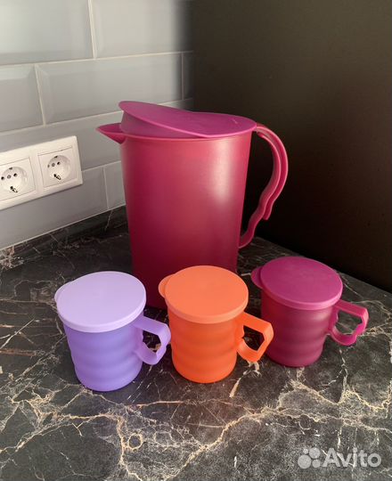 Кружка Tupperware, кувшин Tupperware