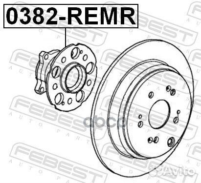Ступица задняя honda CR-V RE3/RE4 2007-2012