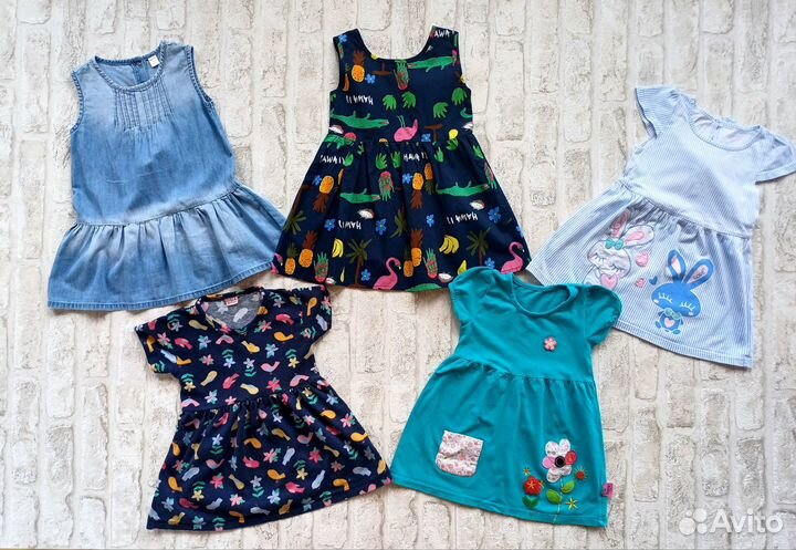 Вещи пакетом на девочку 92 98 104