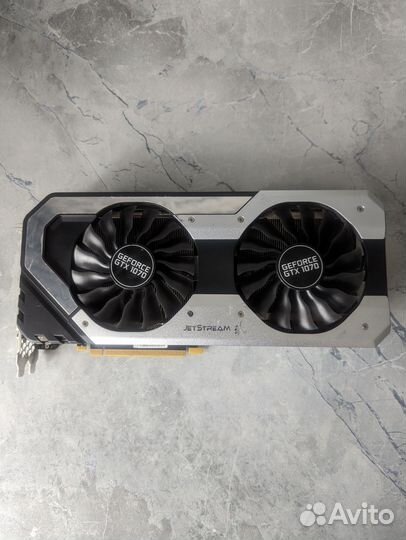 Видеокарта Palit GeForce GTX 1070 jetstream