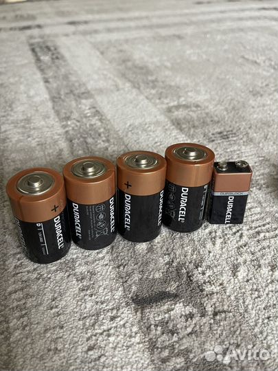 Батарейки duracell D