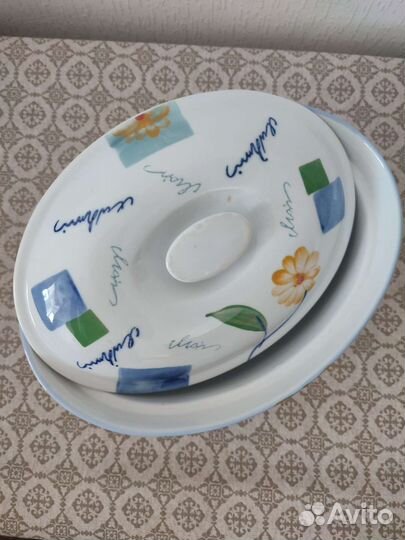 Кастрюля керамическая для духовки