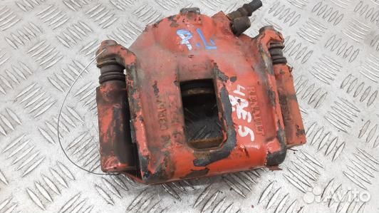 Суппорт тормозной передний левый renault megane 2