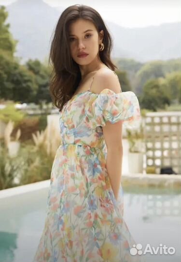 Вечернее летнее платье