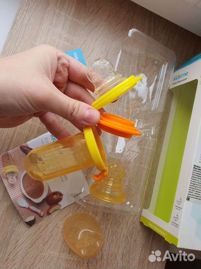 Фуд сквизер ниблер food squeezer kidsme новый
