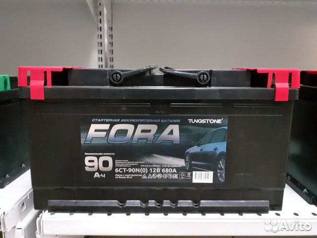 Аккумулятор 6-ст 90 Fora на Acura