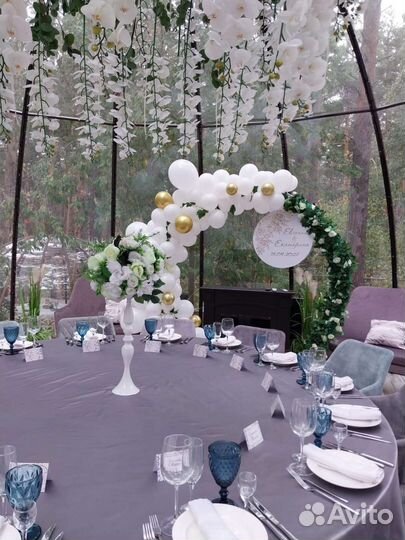 Стойки для цветов, свадебные декорации