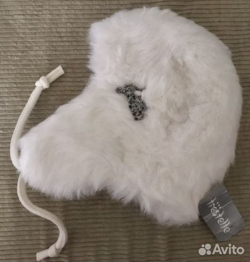 Зимняя шапка для девочки, новая. 52-54 р