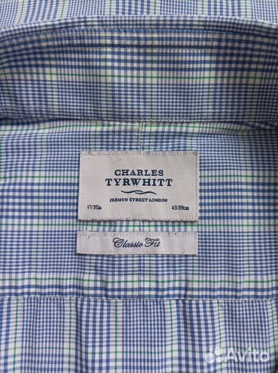 Рубашка Charles Tyrwhitt, оригинал, XL размер