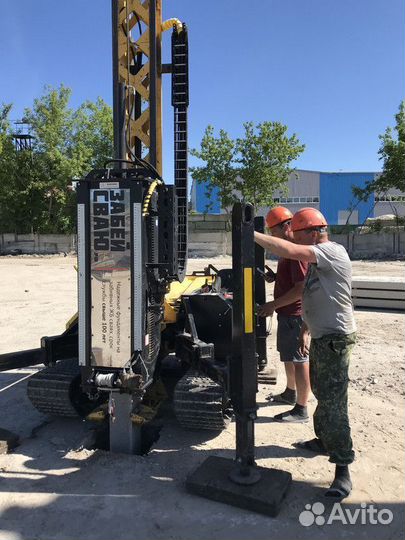 Свайный фундамент под ключ. Монтаж, установка свай