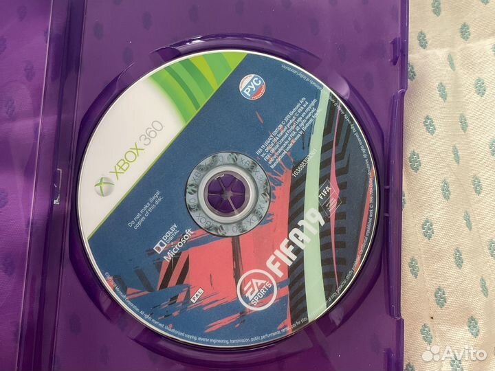 Игровой диск для xbox 360