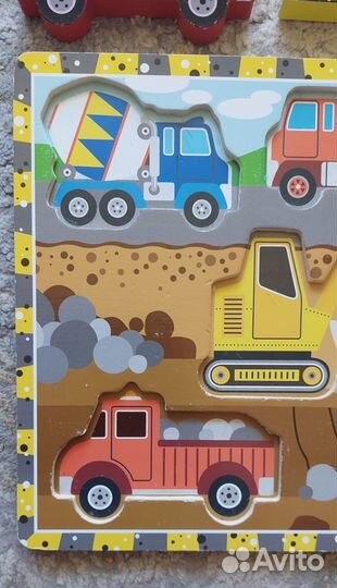 Объёмный пазл melissa doug стройка