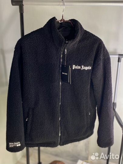 Куртка palm angels двухсторонняя (барашек)
