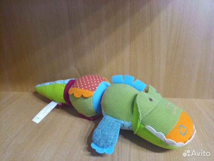 Игрушка-погремушка мягкая