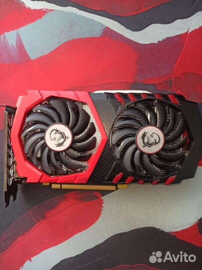 Видеокарта MSI GTX 1050ti 4gb