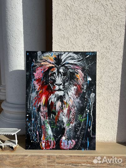 Интерьерная картина Лев