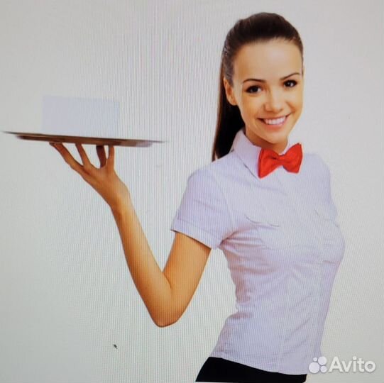 Официант без опыта (можно студентам)