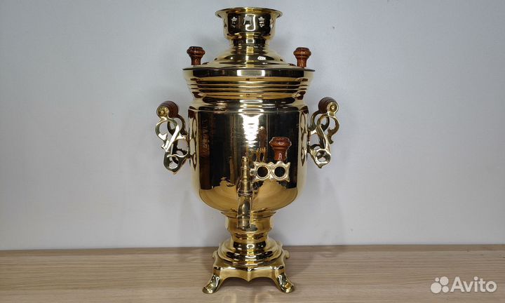 Самовар Тульский на дровах