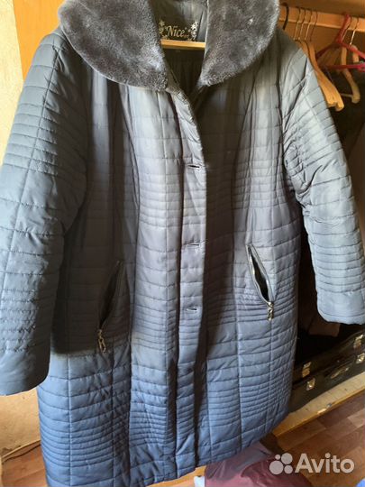 Пальто зимнее