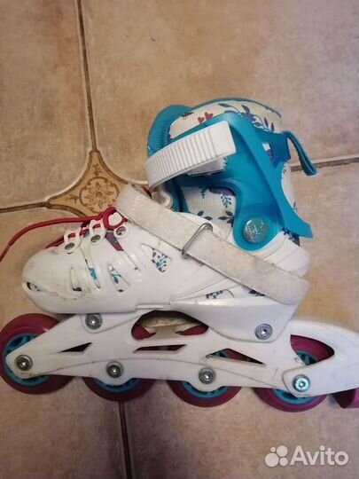 Роликовые коньки детские раздвижные