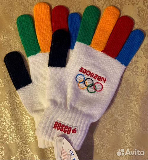 Перчатки Bosco (2 размера). Олимпиада Сочи 2014