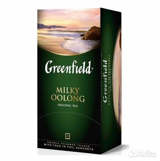 Чай Greenfield Milky Oolong Китайский Зелёный 25пк