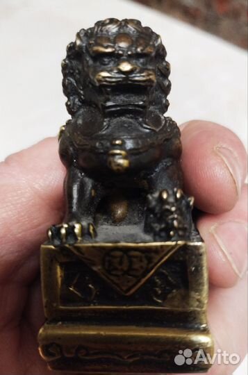 Собачки Фу бронза