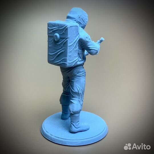 3D фигурка Ученый с фиговинами stalker