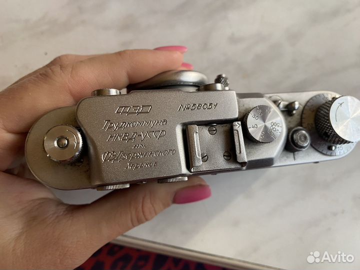 Пленочный фотоаппарат фэд