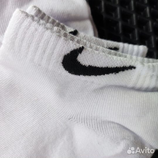 Носки короткие белые Nike 10 шт