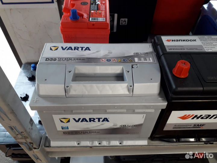 Аккумулятор Варта на 63 ампер
