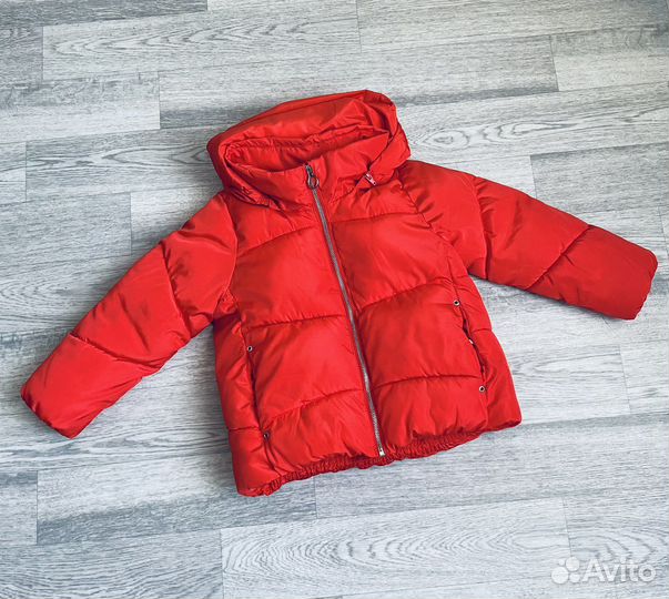 Куртка пуховик зара для девочки