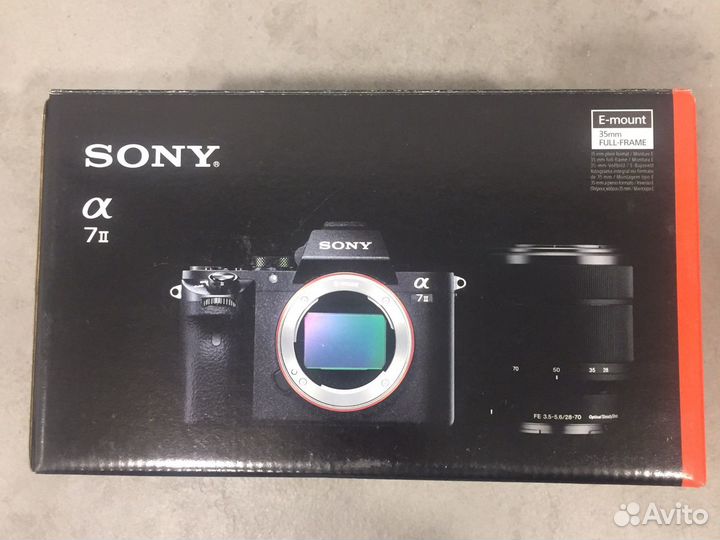 Sony Alpha ilce-7M2 Body Новые-Гарантия