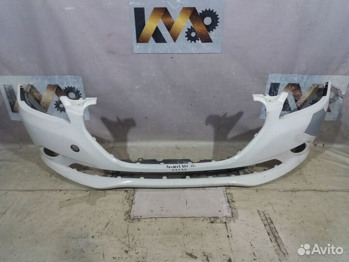 Пежо 301 2012- Бампер передний 22436