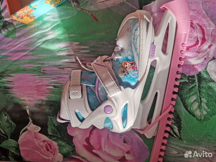 Коньки детские раздвижные