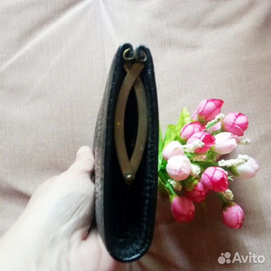 Клатч женский черный СССР и сумка, винтаж