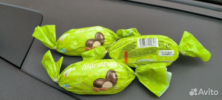 Марципан в шоколаде, сладости из Европы