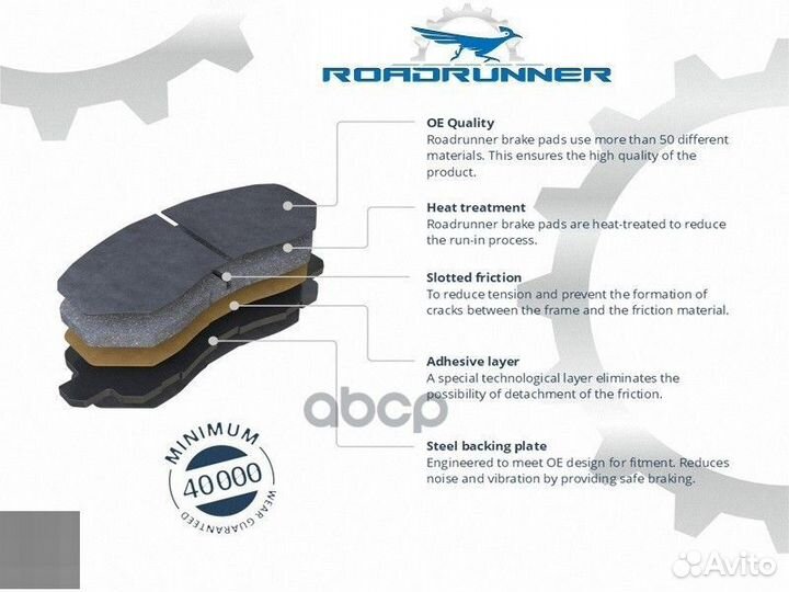 Колодки тормозные перед hyundai solaris 10/CRE