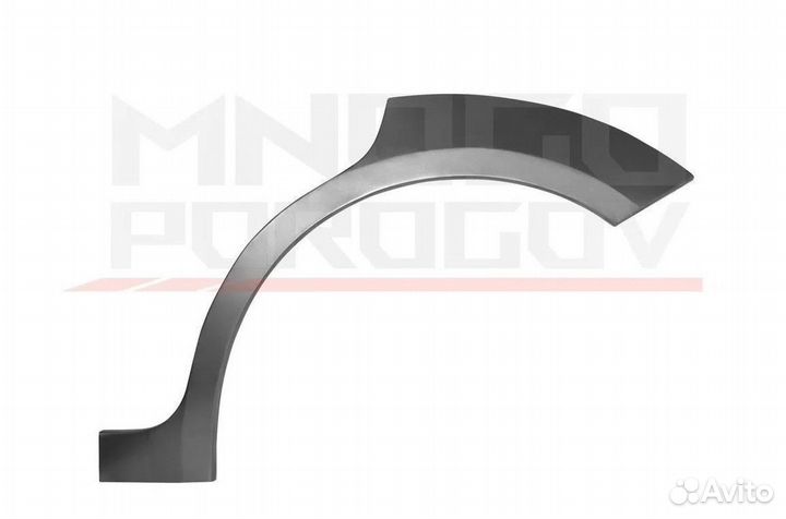 Арки ремонтные (цинк) Chery Tiggo T11