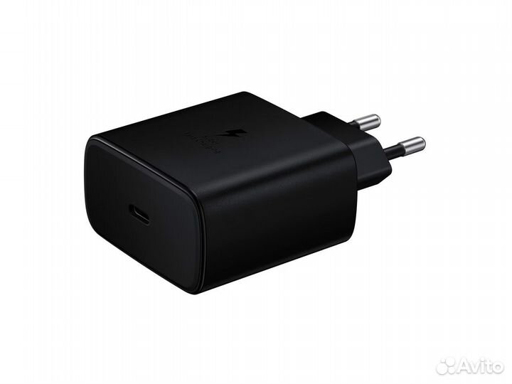 Блок питания Samsung USB-C 45W PD черный (EP-TA845