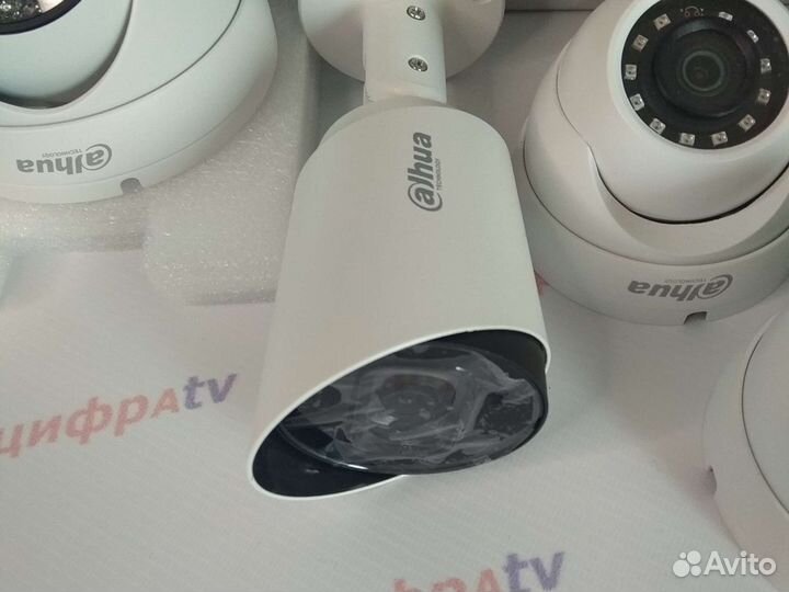 10 Камер IP видеонаблюдения 4Мп регистратор Dahua