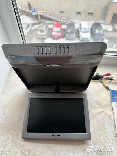 Потолочный монитор телевизор с dvd tv авто